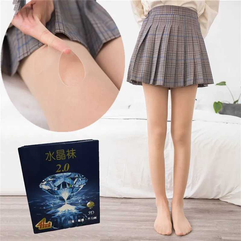 Super Stretch Magic Stockings Spring and Summer 5D Ultra-thin Sexy Anti-snagging Crystal Stockings Female Solid Color Non-slip
Super Stretch Magic Stockings Spring and Summer 5D Ultra-thin Sexy Anti-snagging Crystal Stockings Female Solid Color Non-slip