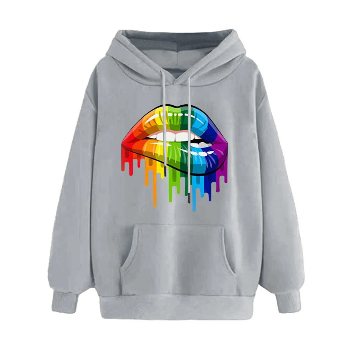 Women Stylish Long Sleeve Lips Print Hoodies 2020 New Fashion Loose Hooded Tops Spring Autumn Clothes for Women Ladies
Women Stylish Long Sleeve Lips Print Hoodies 2020 New Fashion Loose Hooded Tops Spring Autumn Clothes for Women Ladies