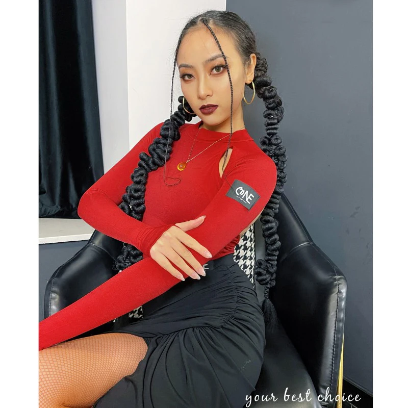 Ballroom Dance Tops Women Long Sleeve Latin Practice Wear Modern Dancewear Stage Costume Salsa Clothing Tap Dance Outfit JL4033
Ballroom Dance Tops Women Long Sleeve Latin Practice Wear Modern Dancewear Stage Costume Salsa Clothing Tap Dance Outfit JL4033