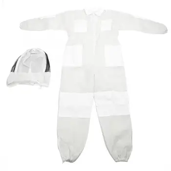 3-Layer Breathable Beekeeping Suit Beekeeper Protective Clothing Equipment Accessories with Hat Beekeeping Suit Safty Veil Hat 
3-Layer Breathable Beekeeping Suit Beekeeper Protective Clothing Equipment Accessories with Hat Beekeeping Suit Safty Veil Hat