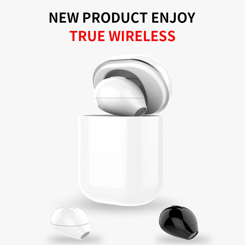 TWS Ultra Mini Bluetooth Earphone Invisble Small Single Headset Button Control Wireless Earbud With Charge Case
TWS Ultra Mini Bluetooth Earphone Invisble Small Single Headset Button Control Wireless Earbud With Charge Case
