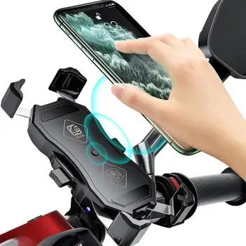 2-in-1 Motorcycle Wireless Charging Mobile Phone Holder 15W Wireless Charging USB Wired Charging Mobile Phone Navigation Clip
2-in-1 Motorcycle Wireless Charging Mobile Phone Holder 15W Wireless Charging USB Wired Charging Mobile Phone Navigation Clip