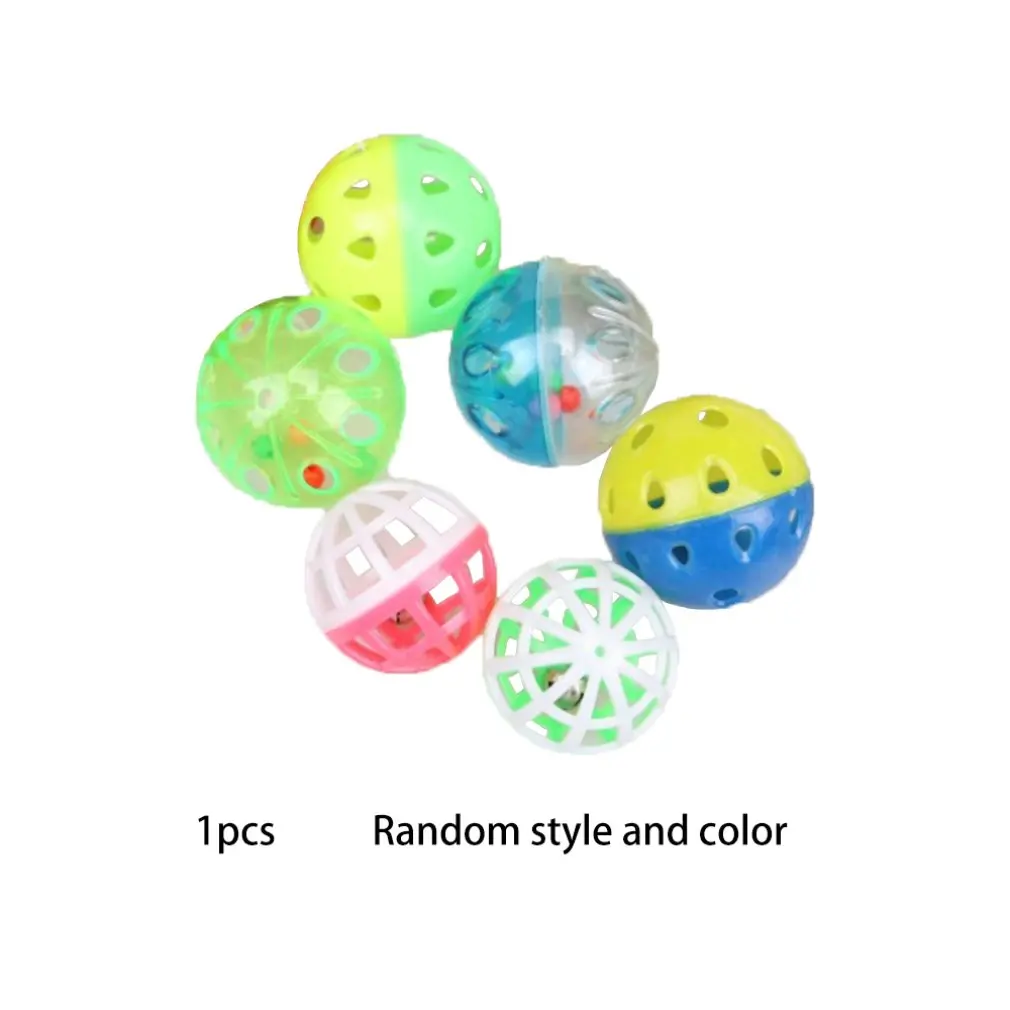 Pet Toy with Bell Ringing Heart Ball Cat Sounding Toy Pet Training Cat Bell Ball Cat Toy Funny Sound Toy