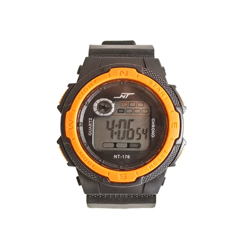 176 Big Screen Night Light Multi-functional Students Sports Watch Waterproof Casual Watch Men And Women LED Electronic Watch Sil
176 Big Screen Night Light Multi-functional Students Sports Watch Waterproof Casual Watch Men And Women LED Electronic Watch Sil