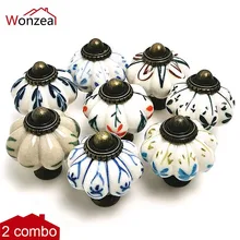 2PCS Ceramic Pumpkin Handle Cabinet Drawer Furniture Dresser Kitchen Door Knobs Pulls With Screw Cupboard Hardware Fittings
2PCS Ceramic Pumpkin Handle Cabinet Drawer Furniture Dresser Kitchen Door Knobs Pulls With Screw Cupboard Hardware Fittings