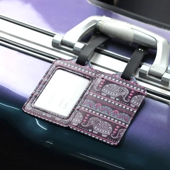 Cute Luggage Travel Accessories Tag PU Leather Suitcase ID Addres Holder Baggage Boarding Tag Portable Label
Cute Luggage Travel Accessories Tag PU Leather Suitcase ID Addres Holder Baggage Boarding Tag Portable Label