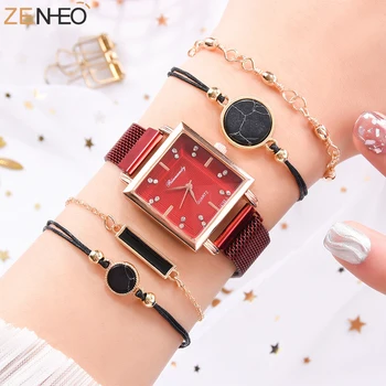 Women watch Fashion wild New watch Milan Magnet Buckle Crystal Analog Luxury Fashion Ladies Quartz movement Watch
Women watch Fashion wild New watch Milan Magnet Buckle Crystal Analog Luxury Fashion Ladies Quartz movement Watch
