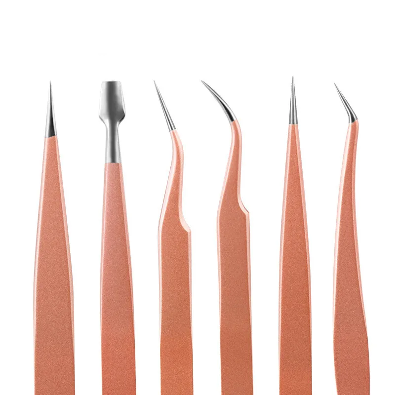1Pcs Professional Stainless Steel Anti-Static Anti-Corrosion Eyelash Tweezers Super Hard False Eyelash Extension Tool
1Pcs Professional Stainless Steel Anti-Static Anti-Corrosion Eyelash Tweezers Super Hard False Eyelash Extension Tool