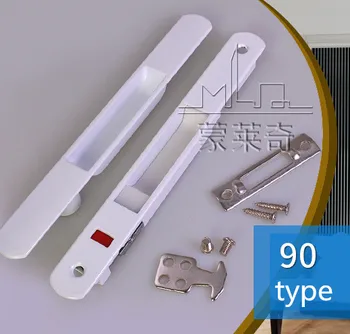 New 90 Type sliding window lock no keys interior room hanging sliding door embedded lock hook invisible move window lockset
New 90 Type sliding window lock no keys interior room hanging sliding door embedded lock hook invisible move window lockset