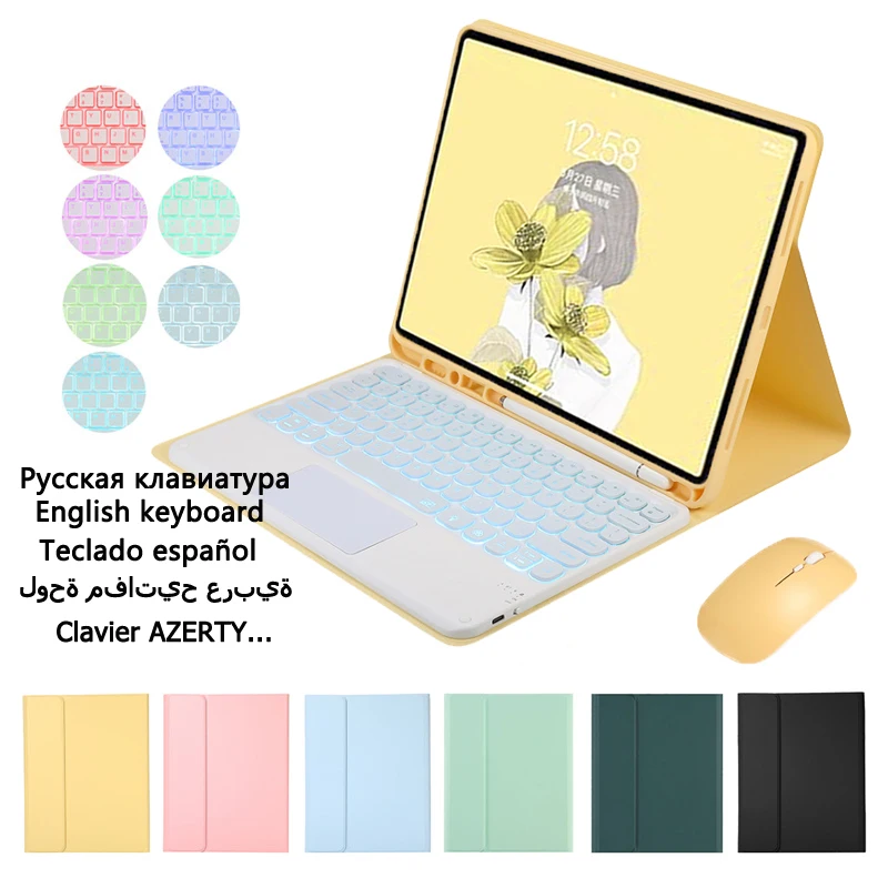 Backlit Keyboard for iPad Air 3 Case 2019 Keyboard Case for iPad Pro 10.5 Case 2017 Touchpad Backlit Keyboard Cover Funda
Backlit Keyboard for iPad Air 3 Case 2019 Keyboard Case for iPad Pro 10.5 Case 2017 Touchpad Backlit Keyboard Cover Funda