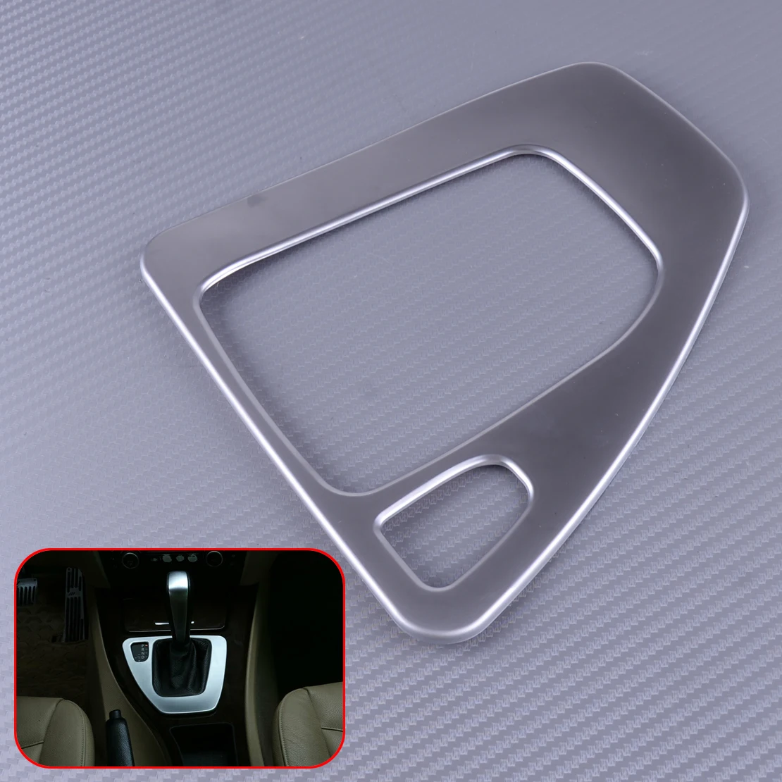 DWCX Chrome Gear Shift Box Cover Trim Moulding Panel Fit for BMW 3 Series E90 E92 E93 2005 2006 2007 2008 2009 2010 2011 2012
DWCX Chrome Gear Shift Box Cover Trim Moulding Panel Fit for BMW 3 Series E90 E92 E93 2005 2006 2007 2008 2009 2010 2011 2012