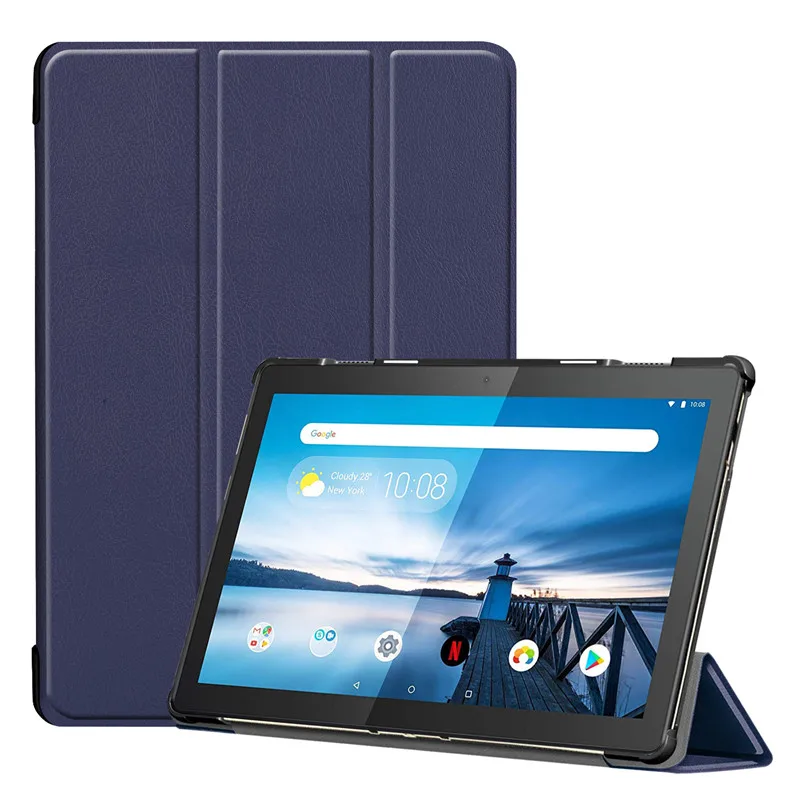 Чехол для Lenovo Tab M 10 M10 FHD Plus чехол lenovo tab TB X605L F X505F/L/X Tablet + Film|Чехлы планшетов и