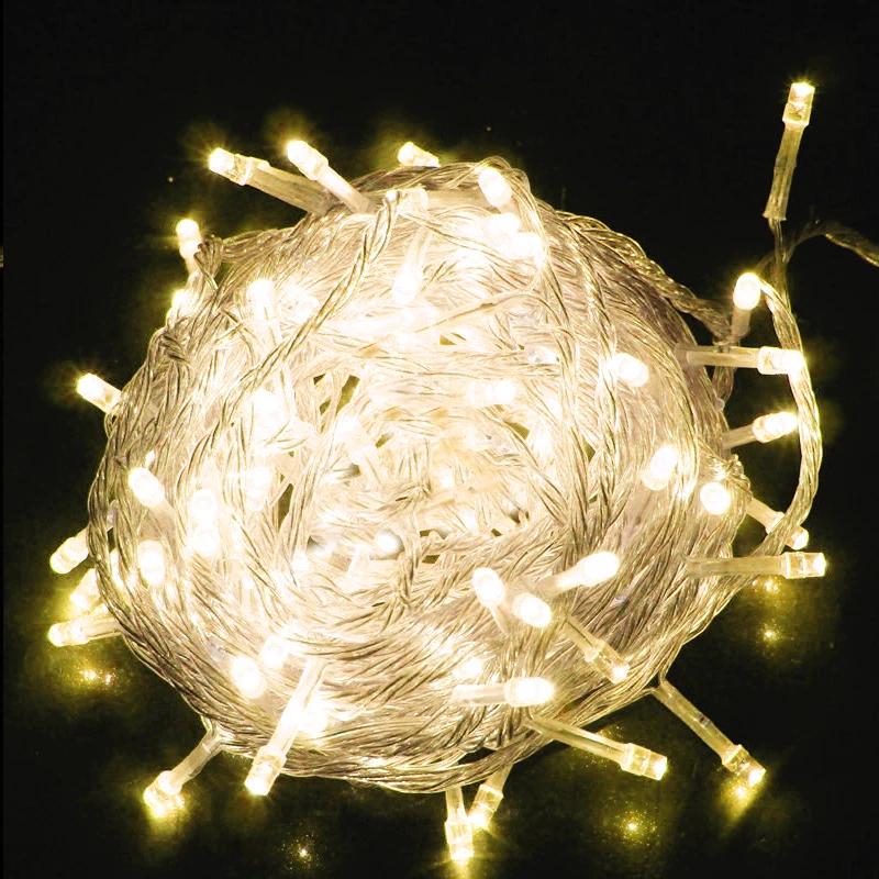 10m 100 led christmas string light Waterproof EU plug (7)