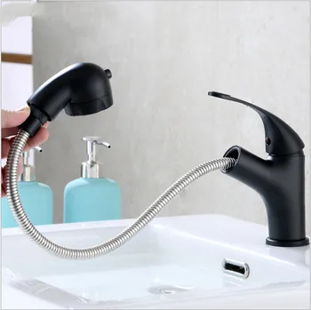 Bathroom Copper Pull Out Faucet Basin Sink Mixer Faucet Hot And Cold 360 Degree Rotating Retractable Water Mixer Tap Deck Mount
Bathroom Copper Pull Out Faucet Basin Sink Mixer Faucet Hot And Cold 360 Degree Rotating Retractable Water Mixer Tap Deck Mount