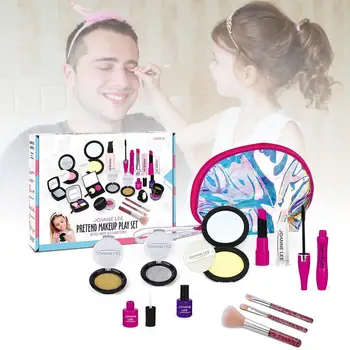 Pretend Makeup Kit Toys Safe & Non-Toxic Kids Cosmetic First Make Up Pretend Toy Set For Little Princess Play Dress Up
Pretend Makeup Kit Toys Safe & Non-Toxic Kids Cosmetic First Make Up Pretend Toy Set For Little Princess Play Dress Up