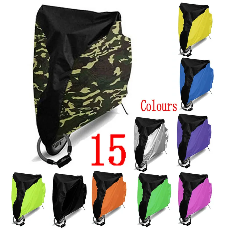 

Bicycle Cover Waterproof Bike Rain Dust Cover UV Protective For Bike Motorcycle Utility Cycling Outdoor Rain Cover Camouflage