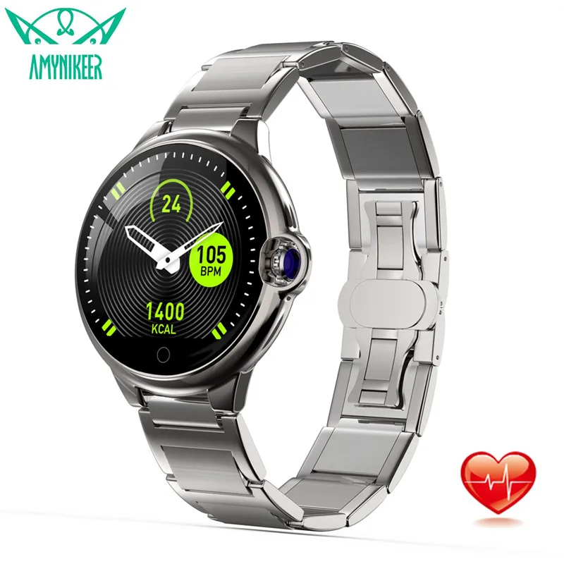 AMYNIKEER smart watch DR88 business smartwatch heart rate blood pressure monitoring 2.5D hyperbolic screen long battery life
AMYNIKEER smart watch DR88 business smartwatch heart rate blood pressure monitoring 2.5D hyperbolic screen long battery life