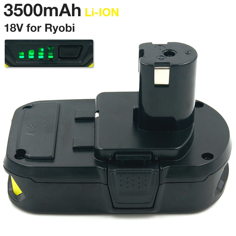 3500mAh P108 перезаряжаемая батарея для Ryobi 18 вольт литиевая ONE + P102 P103 P104 P105 P107 P109 P190 P191