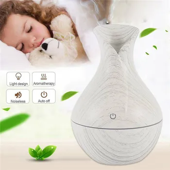 ELOOLE 130ML USB Air humidifier wood Ultrasonic Essential oil Aromatherapy Cool Mist Maker Aroma Air Diffuser For Home Office
ELOOLE 130ML USB Air humidifier wood Ultrasonic Essential oil Aromatherapy Cool Mist Maker Aroma Air Diffuser For Home Office