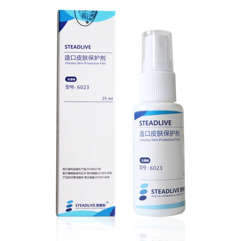 New Arrival!! Ostomy Skin Protective Film~ 25ml spray to moisturize the skin, be match with Colostomy bags
New Arrival!! Ostomy Skin Protective Film~ 25ml spray to moisturize the skin, be match with Colostomy bags