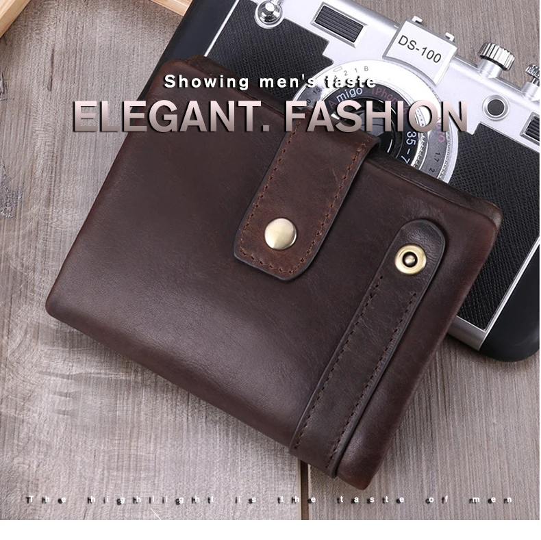 Cowboy – portefeuille en cuir de vache pour hommes, style court, de bonne qualité, porte-monnaie vintage, design tendance, livraison gratuite Cowboy – portefeuille en cuir de vache pour hommes, style court, de bonne qualité, porte-monnaie vintage, design tendance, livraison gratuite
