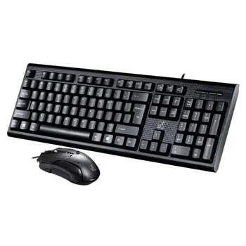 Anti Splash Water Black Wired Gaming Mouse and Keyboard Set for Laptop Desktop
Anti Splash Water Black Wired Gaming Mouse and Keyboard Set for Laptop Desktop