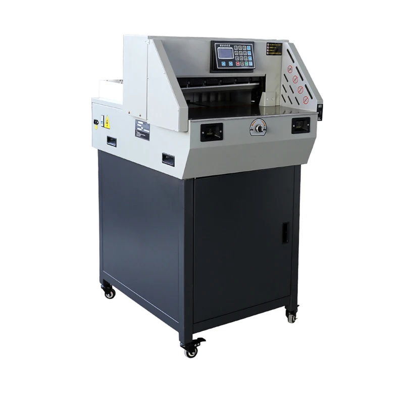 Paper Cutter Fully Automatic Large Paper Cutter Cut Thick Paper CNC Electric Paper Cutter Book Trimming Heavy Cutting Machine
Paper Cutter Fully Automatic Large Paper Cutter Cut Thick Paper CNC Electric Paper Cutter Book Trimming Heavy Cutting Machine