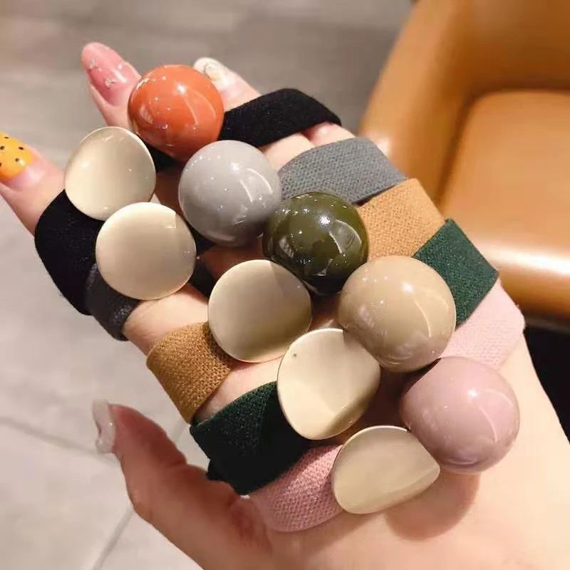 Colorful Woman Acrylic Ball Hair Ties Scrunchies Ponytail Holder Girls Rabbit Elastic Hairband Rubber Rope Ladies Accessories
Colorful Woman Acrylic Ball Hair Ties Scrunchies Ponytail Holder Girls Rabbit Elastic Hairband Rubber Rope Ladies Accessories