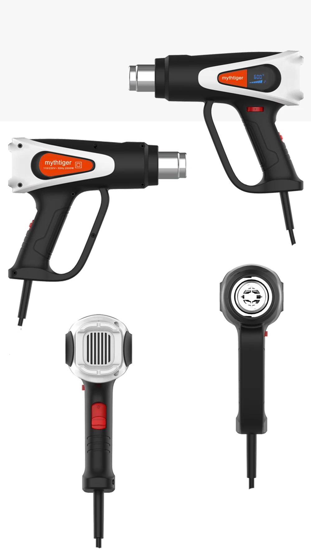 Generic 2000W 220V Highquality Electric Hot Air Gun For Shrink