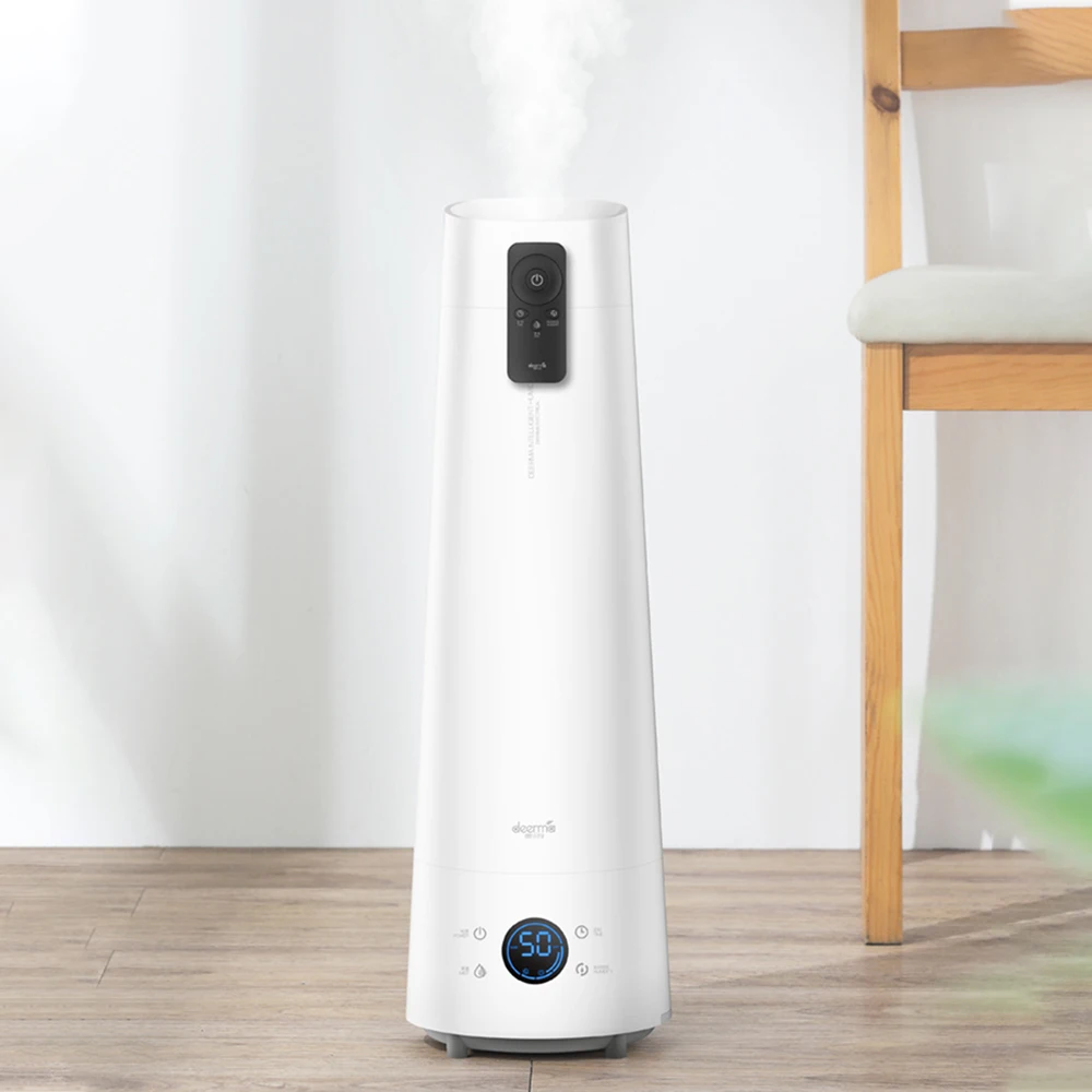 Deerma 4L Air Humidifier Ultrasonic Diffuser Humidifier Household Aromatherapy Essential Oil Remote Control Mist Maker
Deerma 4L Air Humidifier Ultrasonic Diffuser Humidifier Household Aromatherapy Essential Oil Remote Control Mist Maker
