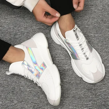 Men’s Leisure Shoes Chunky Sneakers Breathable Sports Shoes Stylish Lace Up Footwear for Skateboarding Running Tenis Hombre
Men’s Leisure Shoes Chunky Sneakers Breathable Sports Shoes Stylish Lace Up Footwear for Skateboarding Running Tenis Hombre