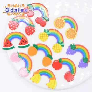 20Pcs/lots Funny Glitter Resin Fruit Rainbow Acrylic Ornament Stick on Side Clips Crafts Ornaments Home Decoration Accessories 
20Pcs/lots Funny Glitter Resin Fruit Rainbow Acrylic Ornament Stick on Side Clips Crafts Ornaments Home Decoration Accessories