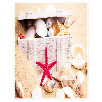 HommomH blanket 150x200 cm blanket soft flannel soft wool blanket starfish shell conch
HommomH blanket 150x200 cm blanket soft flannel soft wool blanket starfish shell conch