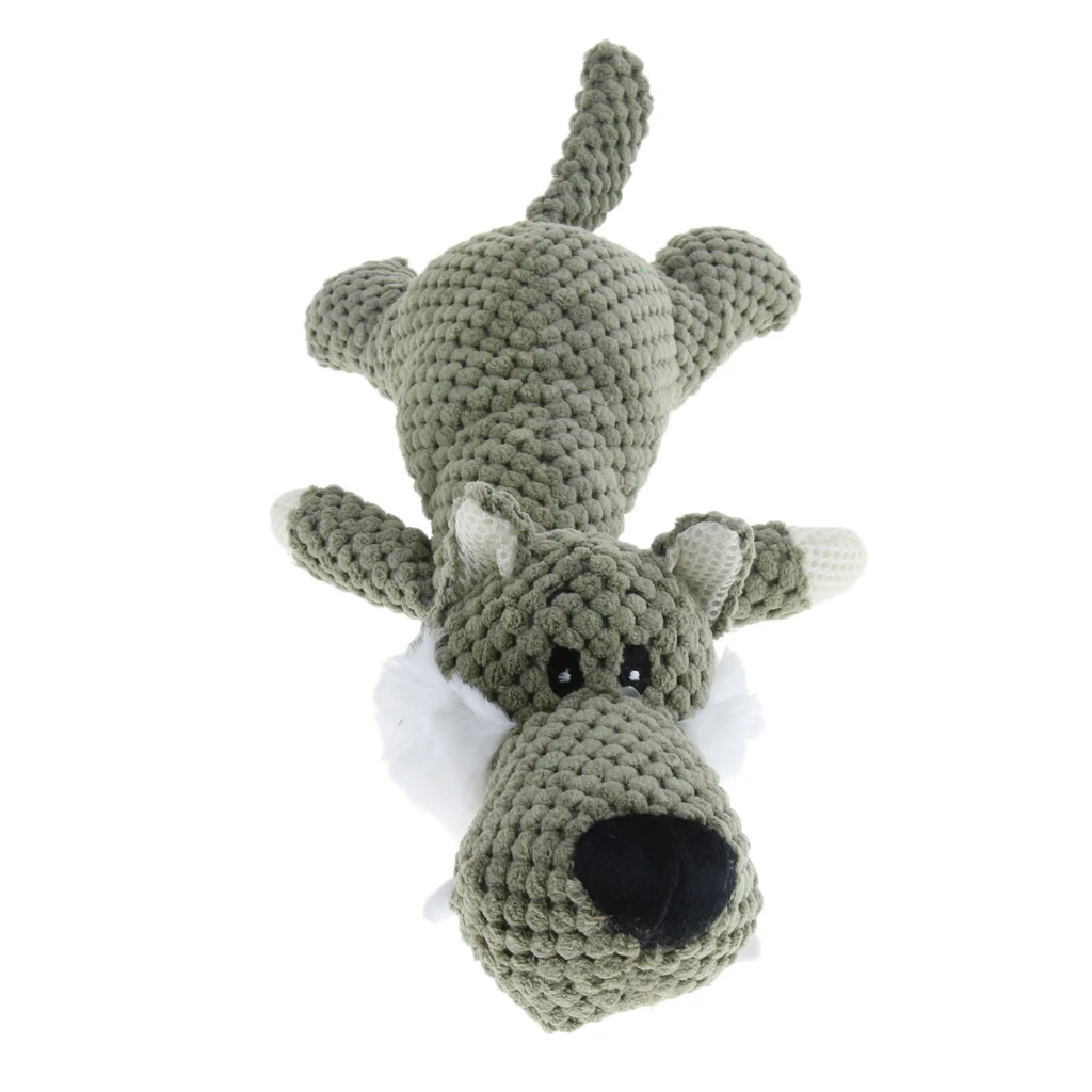 Funny Dog Toy Pet Puppy Chew Squeaker Squeaky Plush Sound Play Toy - Wolf/Elephant/Lion PICK Funny Dog Toy Pet Puppy Chew Squeaker Squeaky Plush Sound Play Toy - Wolf/Elephant/Lion PICK