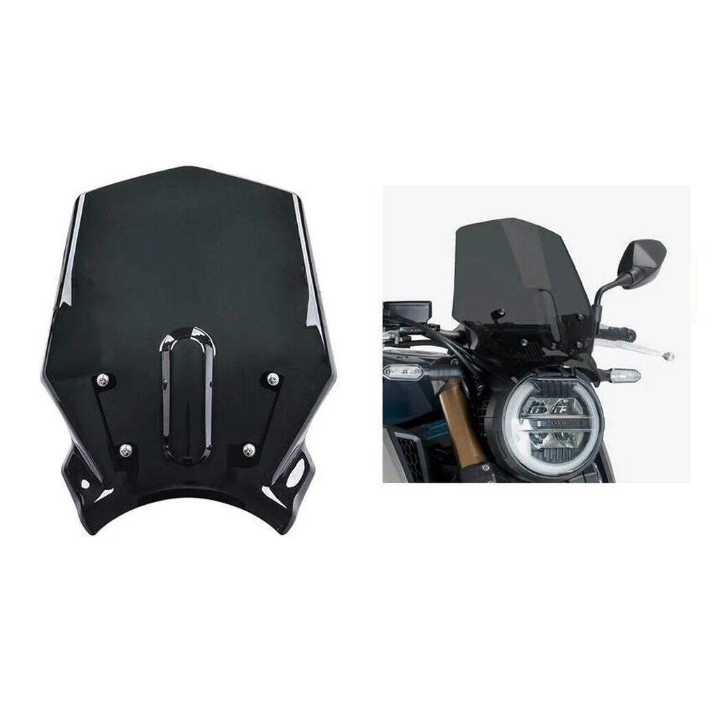 Motocross Front Windshield Wind Deflector Visor For CB650R CB1000R Motocross Front Windshield Wind Deflector Visor For CB650R CB1000R