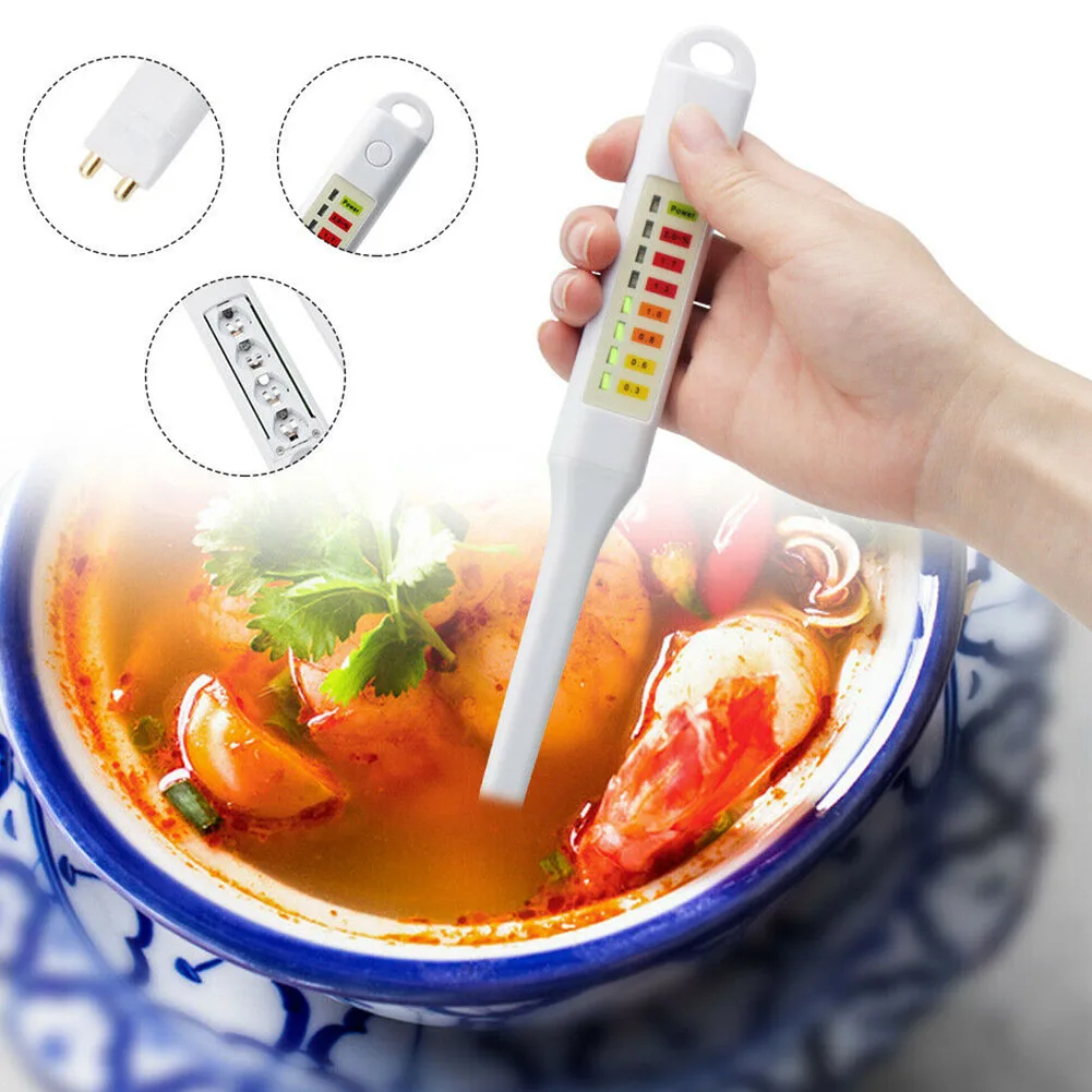 LED Detector Measure Salinity Tester Concentration Meter ABS White Food Salt Handheld Portable Soup Salinometer Electronic
LED Detector Measure Salinity Tester Concentration Meter ABS White Food Salt Handheld Portable Soup Salinometer Electronic