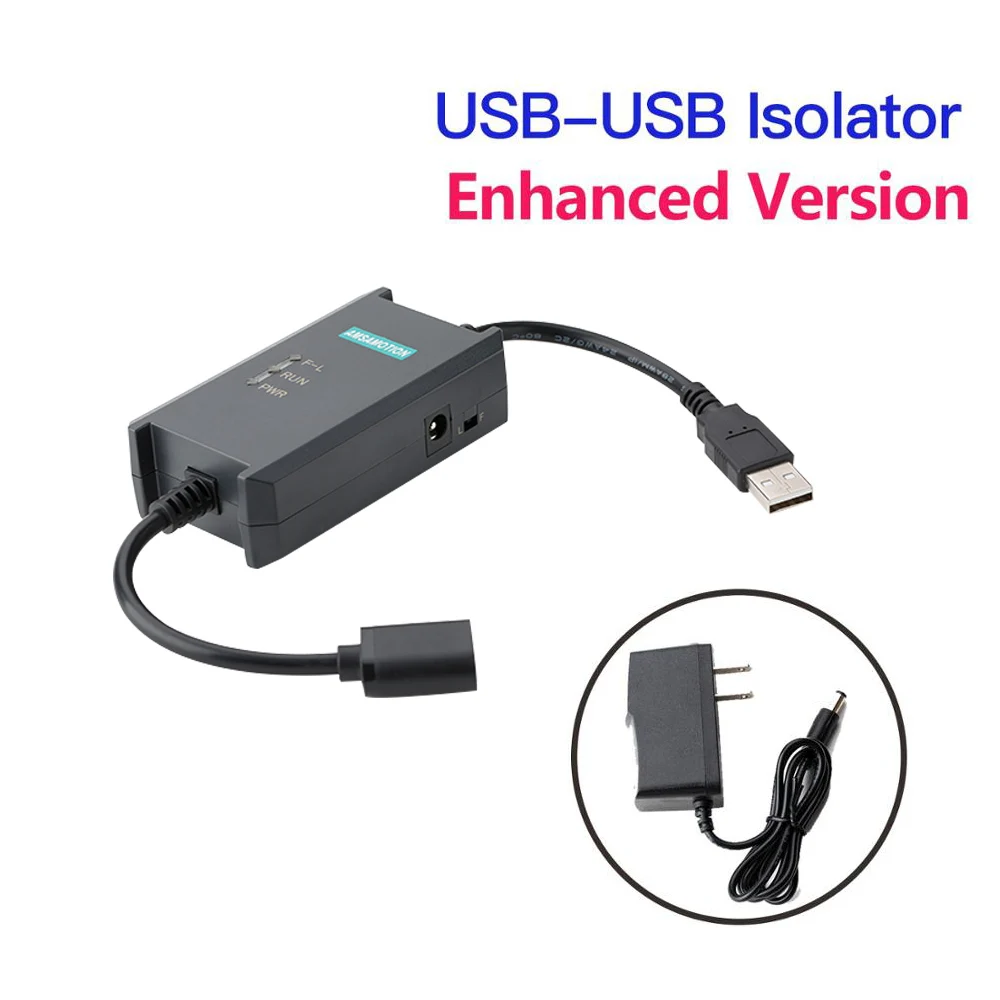 USB to USB Isolator Industrial Grade Magnetic Isolated Converter Higher Spread Rate Protection1500V Need External Power Supply
USB to USB Isolator Industrial Grade Magnetic Isolated Converter Higher Spread Rate Protection1500V Need External Power Supply