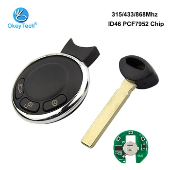 OkeyTech Remote Smart Key for Bmw Mini Cooper Replacement 3 Button Keys Car Keyless Entry Blank Insert Blade ID46 PCF7945 Chip
OkeyTech Remote Smart Key for Bmw Mini Cooper Replacement 3 Button Keys Car Keyless Entry Blank Insert Blade ID46 PCF7945 Chip
