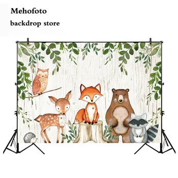 Animals Newborn Baby Shower Photo Background Woodland Party Decoration Banner Fox Bear Backdrop for Photography Studio
Animals Newborn Baby Shower Photo Background Woodland Party Decoration Banner Fox Bear Backdrop for Photography Studio