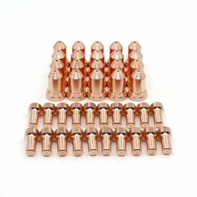 40pcs 52558 Electrode 51311 Tips 1.0mm 1.2mm For Plasma Torch IPT-80 PT80 PT-80 100% Brand New And High Quality
40pcs 52558 Electrode 51311 Tips 1.0mm 1.2mm For Plasma Torch IPT-80 PT80 PT-80 100% Brand New And High Quality