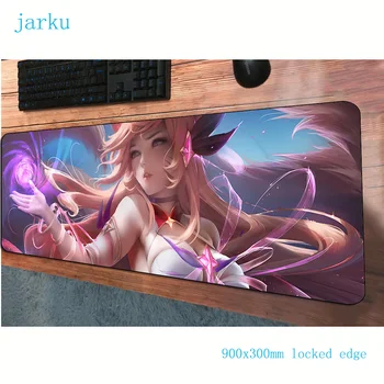 Ahri sexy mousepad 900x300x3mm gaming mouse pad wrist rest gamer mouse mat pads game computer padmouse anime laptop play mats
Ahri sexy mousepad 900x300x3mm gaming mouse pad wrist rest gamer mouse mat pads game computer padmouse anime laptop play mats