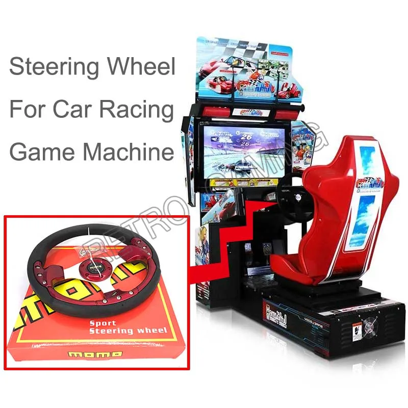 Фото New Steering wheel spare parts Replacement for Outrun Car Racing Driving Arcade Coin Operated Video Game Kit DIY | Спорт и