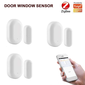 Tuya ZigBee Smart Window Door Gate Sensor Detector Smart Home Security Alarm System Smart Life Google home assistant Alexa 2020
Tuya ZigBee Smart Window Door Gate Sensor Detector Smart Home Security Alarm System Smart Life Google home assistant Alexa 2020