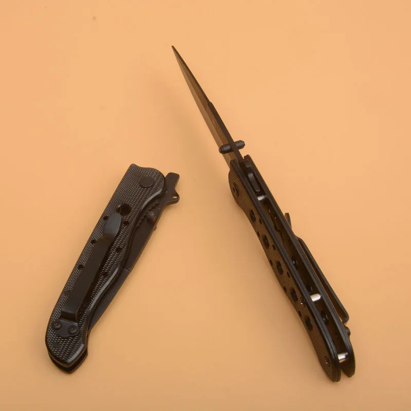 Folding Knife allsteel handle 440 blade Ceramic ball bearing Outdoor camping knife Hunting Hiking Fishing EDC hand tool gift Folding Knife allsteel handle 440 blade Ceramic ball bearing Outdoor camping knife Hunting Hiking Fishing EDC hand tool gift