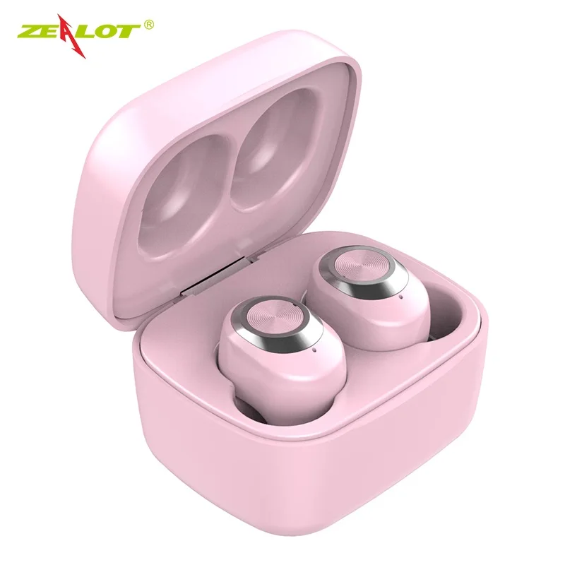 ZEALOT T1 Particle wireless earphone bluetooth 5.0 earbuds wireless sport tws headset with charging box
ZEALOT T1 Particle wireless earphone bluetooth 5.0 earbuds wireless sport tws headset with charging box