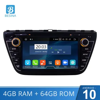 Besina Android 10 Car DVD Player For Suzuki SX4 S-Cross 2013-2016 Multimedia GPS Navigation WIFI 2 Din Car Radio 64G Stereo IPS 
Besina Android 10 Car DVD Player For Suzuki SX4 S-Cross 2013-2016 Multimedia GPS Navigation WIFI 2 Din Car Radio 64G Stereo IPS