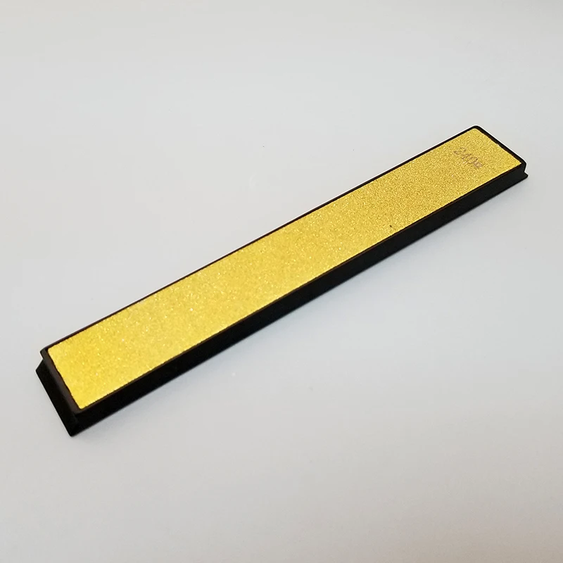 Professional Golden Diamond Plate Kitchen Knife Sharpener Stone Whetstones Knife Sharpening Tool sharpening stone bar Grind
Professional Golden Diamond Plate Kitchen Knife Sharpener Stone Whetstones Knife Sharpening Tool sharpening stone bar Grind
