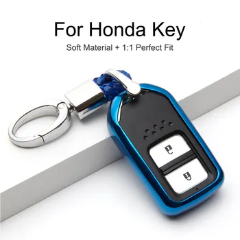 KUKAKEY TPU Key Cover Protection Case For Honda CRV Pilot Accord Civic Fit Odyssey Elision Bag Remote Styling Auto Accessorise
KUKAKEY TPU Key Cover Protection Case For Honda CRV Pilot Accord Civic Fit Odyssey Elision Bag Remote Styling Auto Accessorise