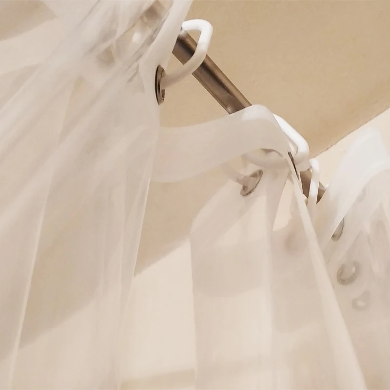 Clear Shower Curtain Waterproof White Plastic Bath Curtains Liner Transparent Bathroom Mildew PEVA Home Luxury with Hooks Clear Shower Curtain Waterproof White Plastic Bath Curtains Liner Transparent Bathroom Mildew PEVA Home Luxury with Hooks