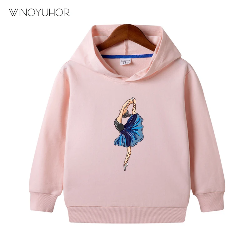 Ballet Dancer Girls Hoodies Children Autumn New Fashion Pullovers Cotton Baby Kids Ballerina Clothing Funny Gift Tops
Ballet Dancer Girls Hoodies Children Autumn New Fashion Pullovers Cotton Baby Kids Ballerina Clothing Funny Gift Tops